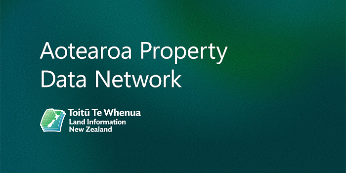 Aotearoa Property Data Network - Digital Parcel Improvement Project logo